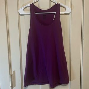 Women’s Nike dri-fit purple racerback workout tank top size large